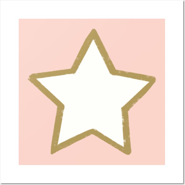 Cute Christmas Stars Wall Art by bruxamagica